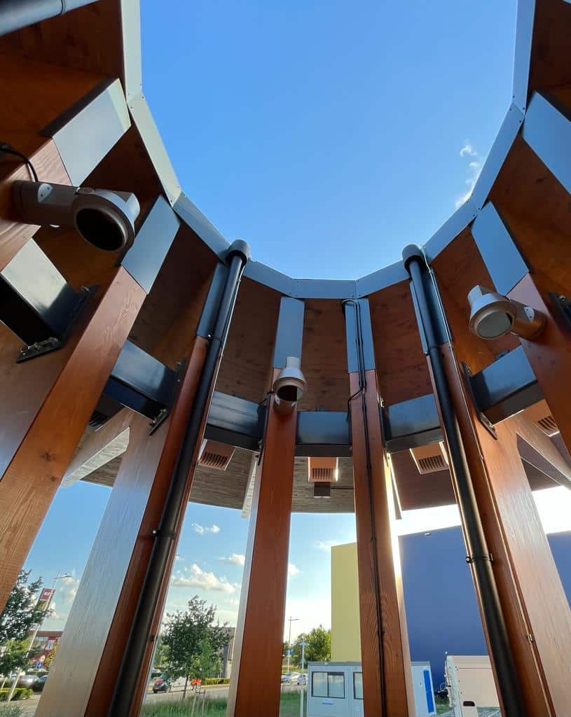 Hemelwater afvoer plaatsen