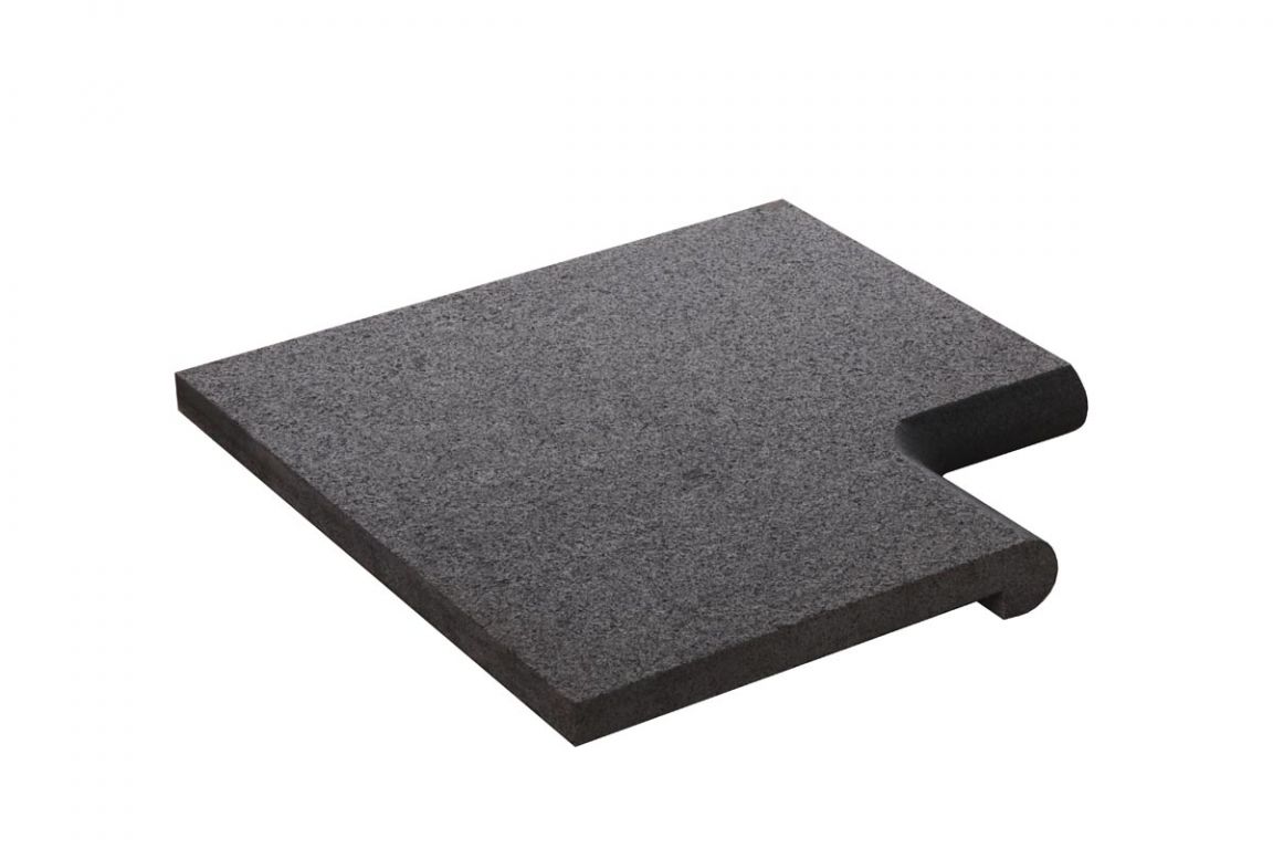 Fair Stone Natuursteen 50X50X3/5 Zwart