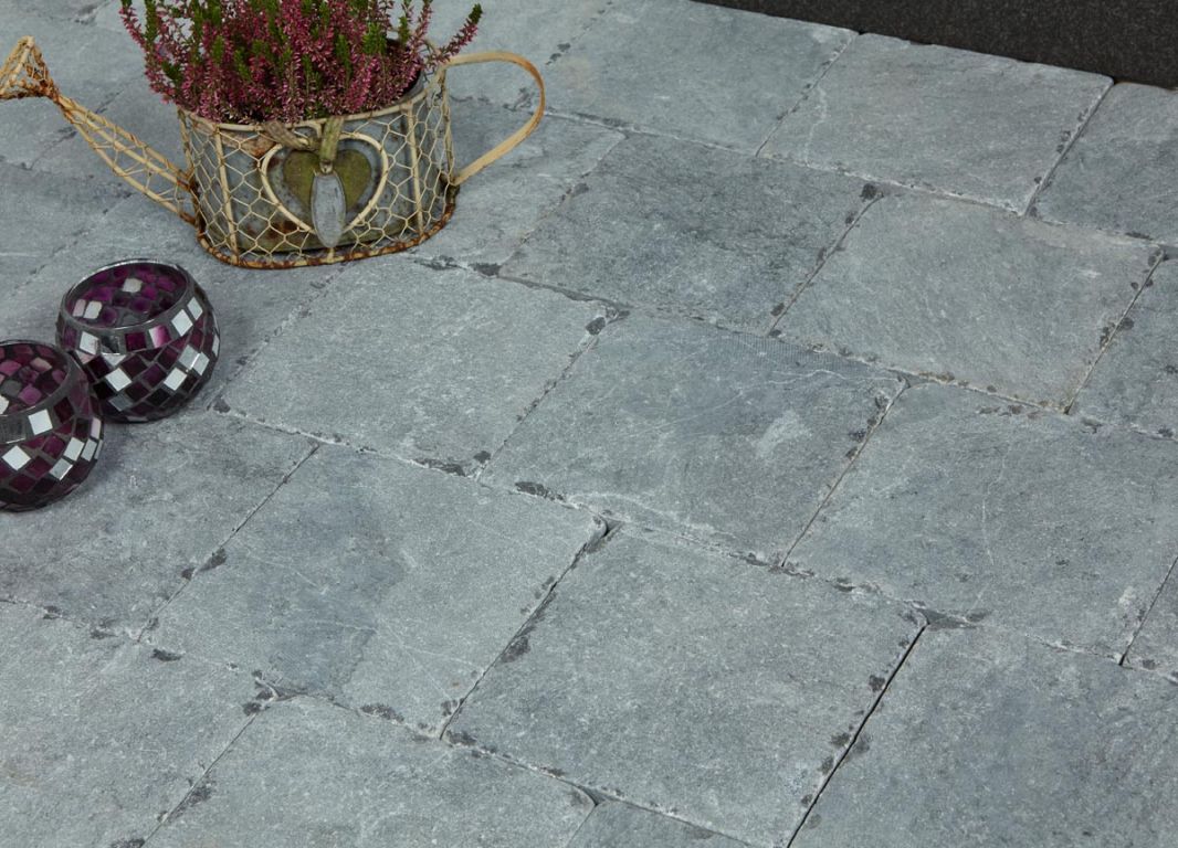 Fair Stone Natuursteen 30X30X2 CM Lichtgrijs