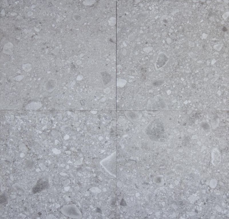 Keramiek 2cm Mirage 120x120x2 cm Lichtgrijs