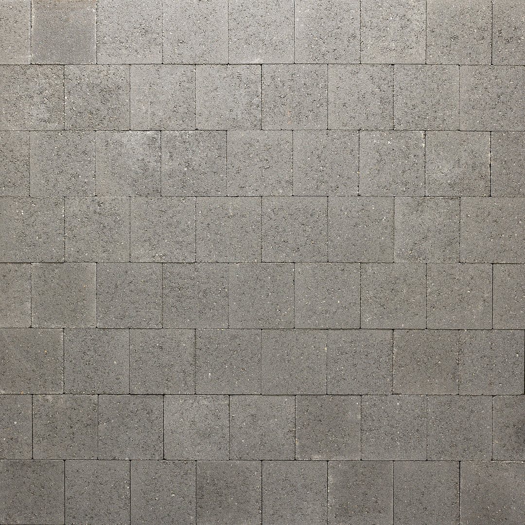 CARRE 15X15X6CM GRIJS