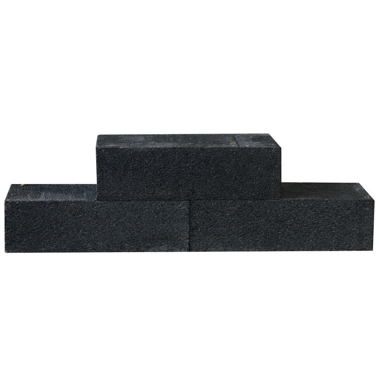 GeoColor stapelblok Solid Black 60x15x15 GeoColor stapelblok Solid Black 60x15x15