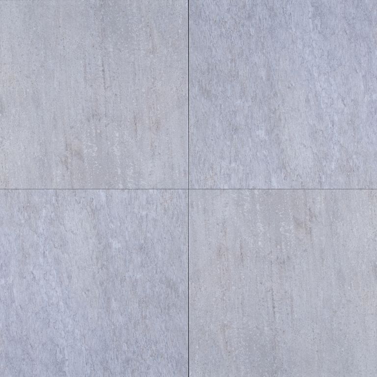 GeoCeramica Quatrz look 80x80x4 cm Lichtgrijs